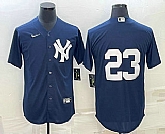Men's New York Yankees #23 Don Mattingly Black Stitched Nike Cool Base Throwback Jersey,baseball caps,new era cap wholesale,wholesale hats